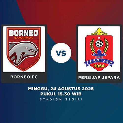 Prediksi Liga 1: Borneo FC vs Persijap Jepara – 24 Agustus 2025